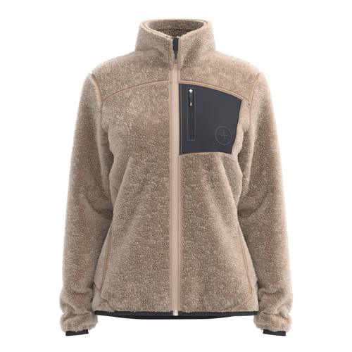 Great Escapes Oxigen lady furry fleece beige