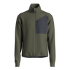 Great Escapes Roseg man long zip fleece jacket beige
