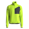 Great Escapes Roseg man long zip fleece lime green