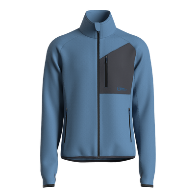 Great Escapes Roseg man long zip fleece stellar