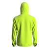Great Escapes Cosmique man long zip fleece jacket lime green