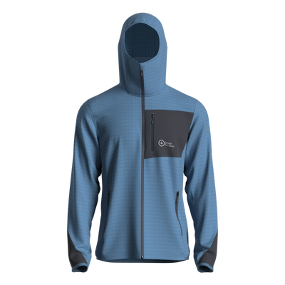 Great Escapes Cosmique man long zip fleece jacket stellar