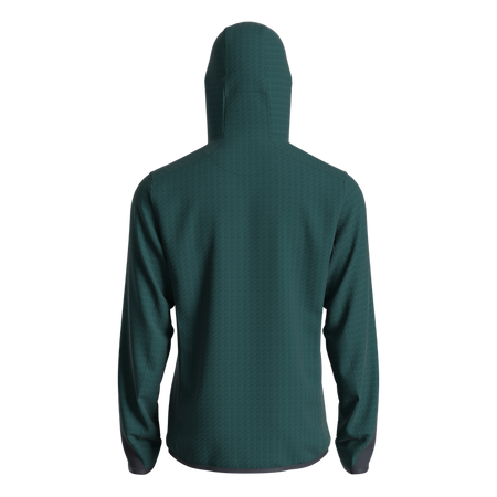 Great Escapes Cosmique man long zip fleece jacket ponderosa pine