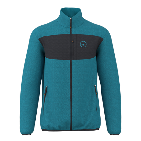 Great Escapes Trela man fleece full zip enamel blue