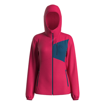 Great Escapes Harriman lady light fleece jacket persian red