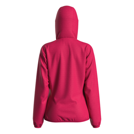 Great Escapes Harriman lady light fleece jacket persian red