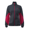 Great Escapes Tresero evo lady mid layer full zip vulcan/persian red