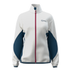 Great Escapes Tresero evo lady mid layer full zip white alyssum