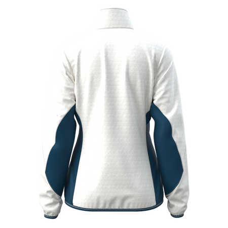 Great Escapes Tresero evo lady mid layer full zip white alyssum