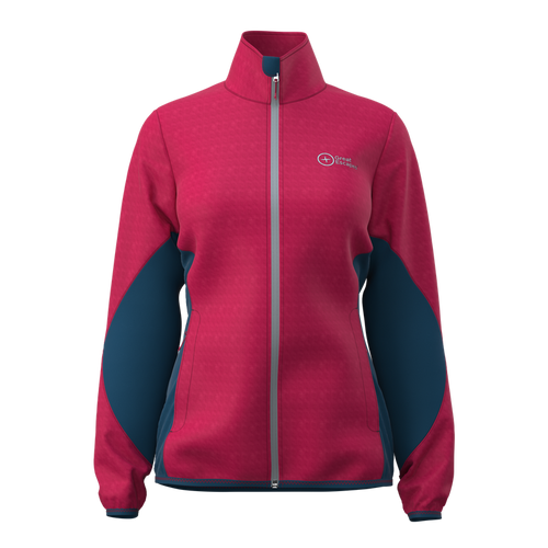 Great Escapes Tresero evo lady mid layer full zip persian red/gibraltar sea