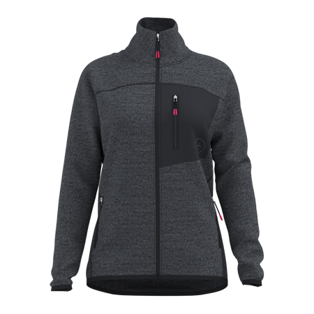 Great Escapes Henry lady full zip light fleece jacket vulcan