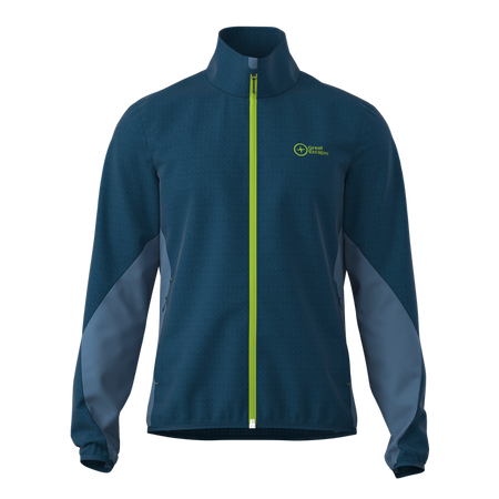Great Escapes Koenigspitze evo man mid layer full zip gibraltar sea/stellar