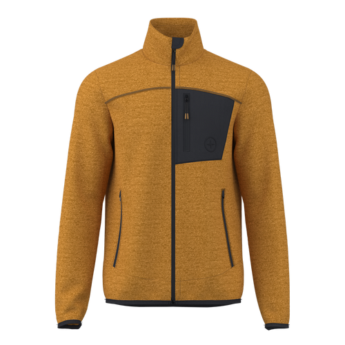 Great Escapes Henry men full zip light fleece jachet bronze