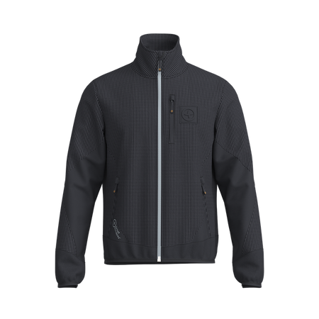 Great Escapes Federic man fleece jacket full zip black