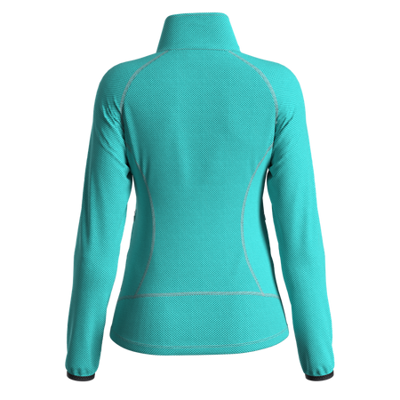 Great Escapes ADAMELLO lady light fleece halfa zip ceramic