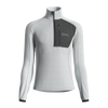 Great Escapes ADAMELLO lady light fleece halfa zip oyster