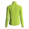Great Escapes ADAMELLO lady light fleece halfa zip lime green