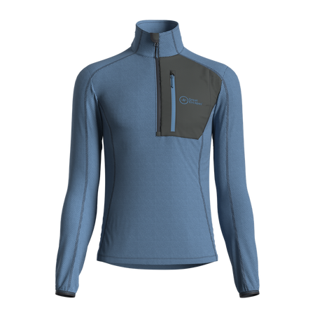 Great Escapes ADAMELLO lady light fleece halfa zip stellar