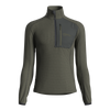 Great Escapes ADAMELLO lady light fleece halfa zip forest night