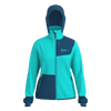 Great Escapes Coxe evo lady tech fleece full zip ceramic