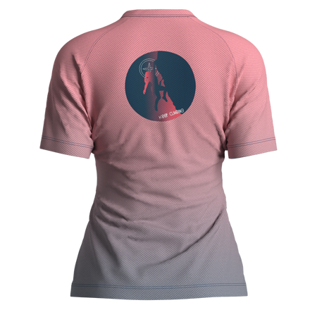 Great Escapes Dru lady t-shirt calypso coral shadded