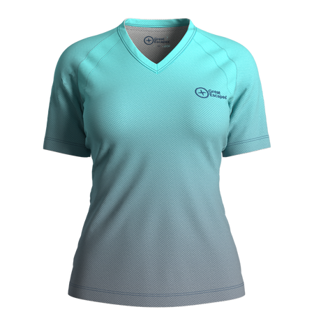 Great Escapes Dru lady t-shirt calypso ceramic/gibraltar sea