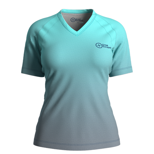 Great Escapes Dru lady t-shirt calypso ceramic/gibraltar sea