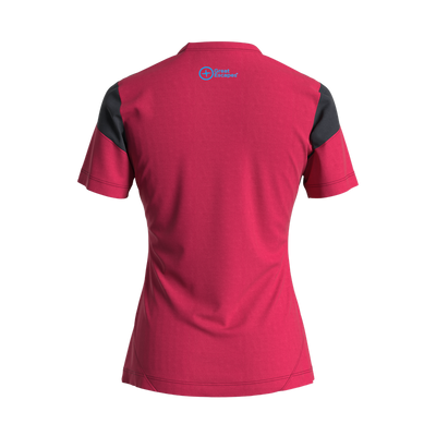 Great Escapes Arco lady t-shirt persian red/vulcan