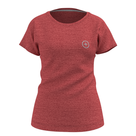Great Escapes Linda lady t-shirt mineral red