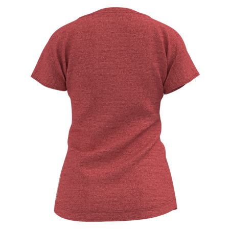 Great Escapes Linda lady t-shirt mineral red