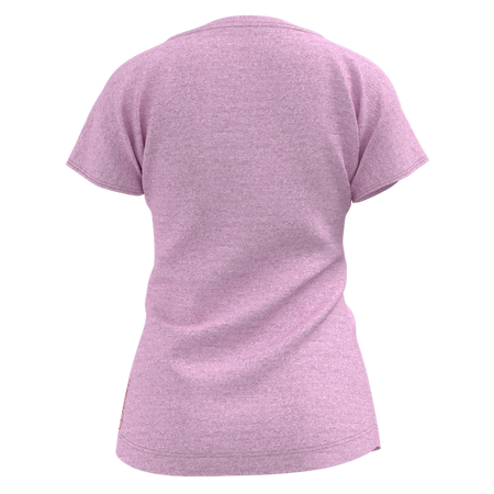 Great Escapes Linda lady t-shirt silver pink