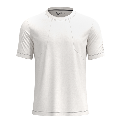 Great Escapes Terra man t-shirt T white alyssum