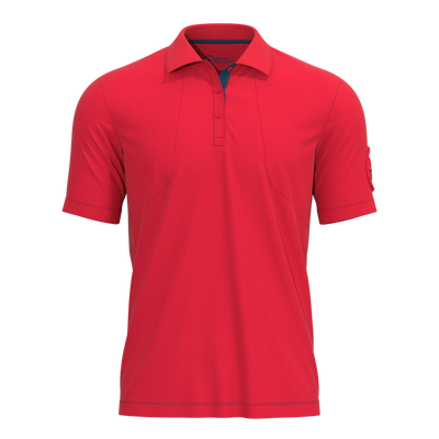 Great Escapes Luna man polo red