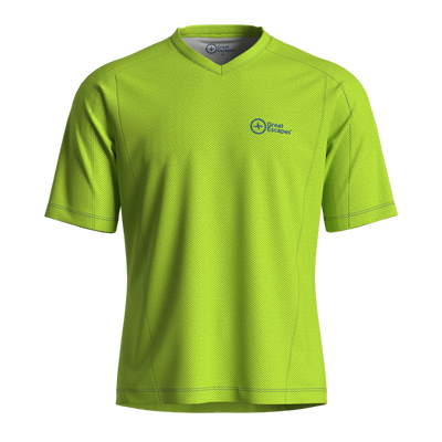 Great Escapes Dru man t-shirt lime green