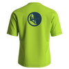 Great Escapes Dru man t-shirt lime green