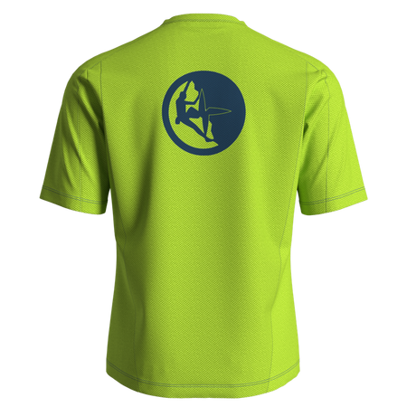 Great Escapes Dru man t-shirt lime green