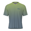 Great Escapes Dru man t-shirt llime green shadded