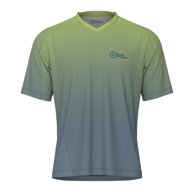 Great Escapes Dru man t-shirt llime green shadded