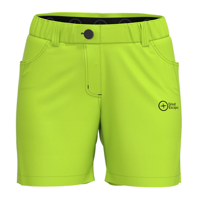 Great Escapes Westweg lady Recycled Short lime green