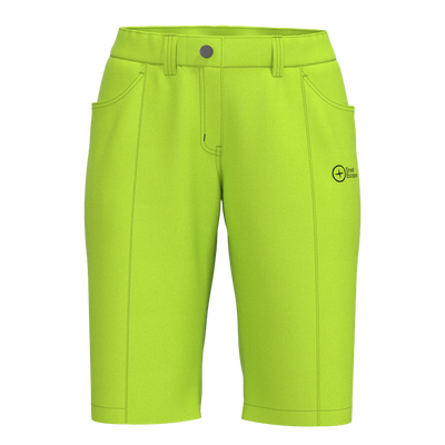 Great Escapes Saslong lady Recycled Short lime green