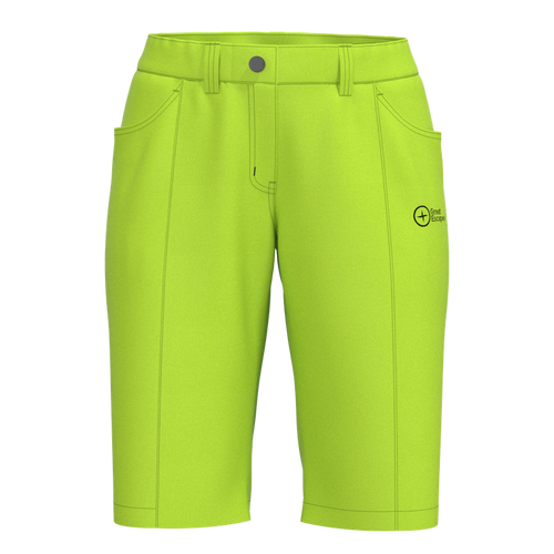 Great Escapes Saslong lady Recycled Short lime green