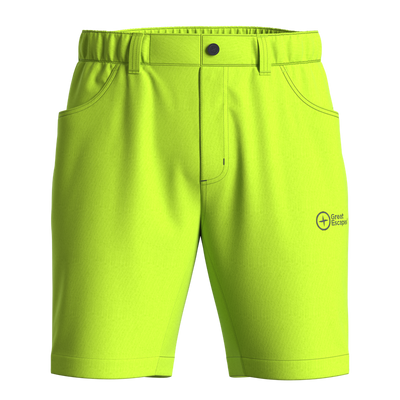 Great Escapes Westweg man recycled Short lime green