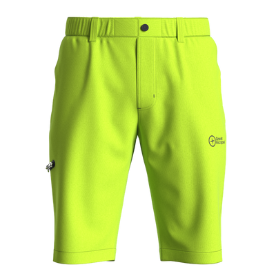 Great Escapes Saslong man recycled Short lime green