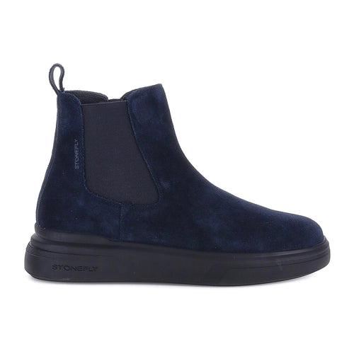 Stonefly stivaletti Phoenix 5 in camoscio blu 221596