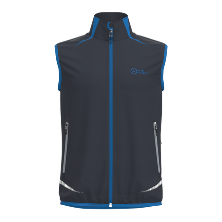 Great Escapes Marmolada man vest vulcan/royal