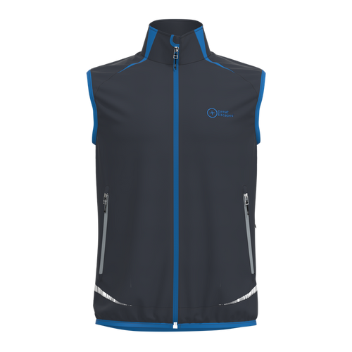 Great Escapes Marmolada man vest vulcan/royal