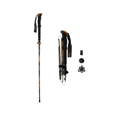 Great Escapes bastoncini pieghevoli TREKKING POLES T.3