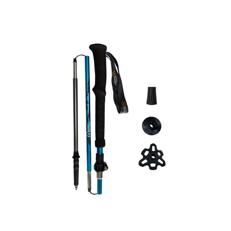 Great Escapes bastoncini pieghevoli TREKKING POLES T.4