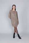 ABITO CON RICAMO STRASS