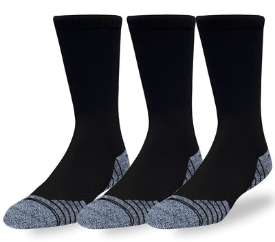 Calzini unisex Scrimmage Solid Pack-Black Flyweight CONF.3 PZ